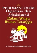 Pedoman Umum Organisasi Dan Administrasi